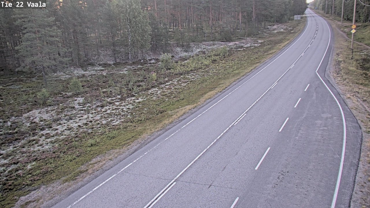 Kelikamerat Kuva Tie 22 Vaala, Vaala, Pohjois-Pohjanmaa