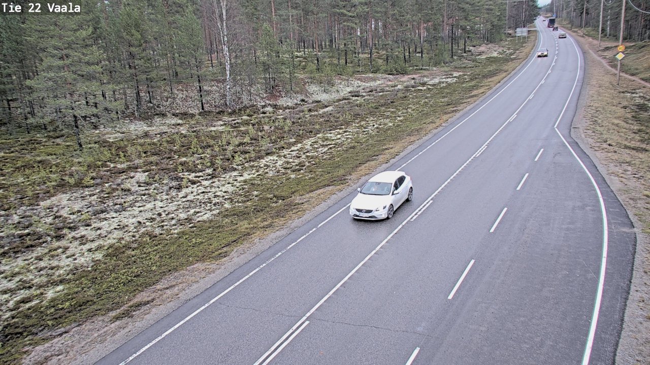 Kelikamerat Kuva Tie 22 Vaala, Vaala, Pohjois-Pohjanmaa