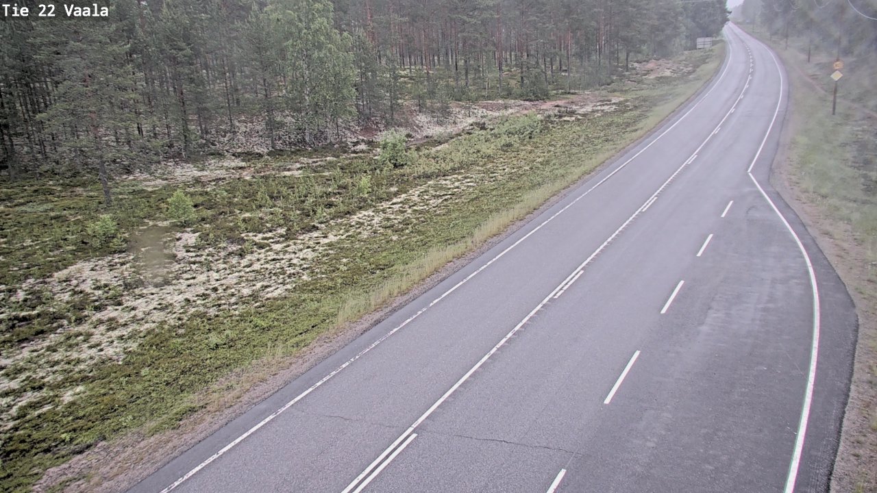 Kelikamerat Kuva Tie 22 Vaala, Vaala, Pohjois-Pohjanmaa