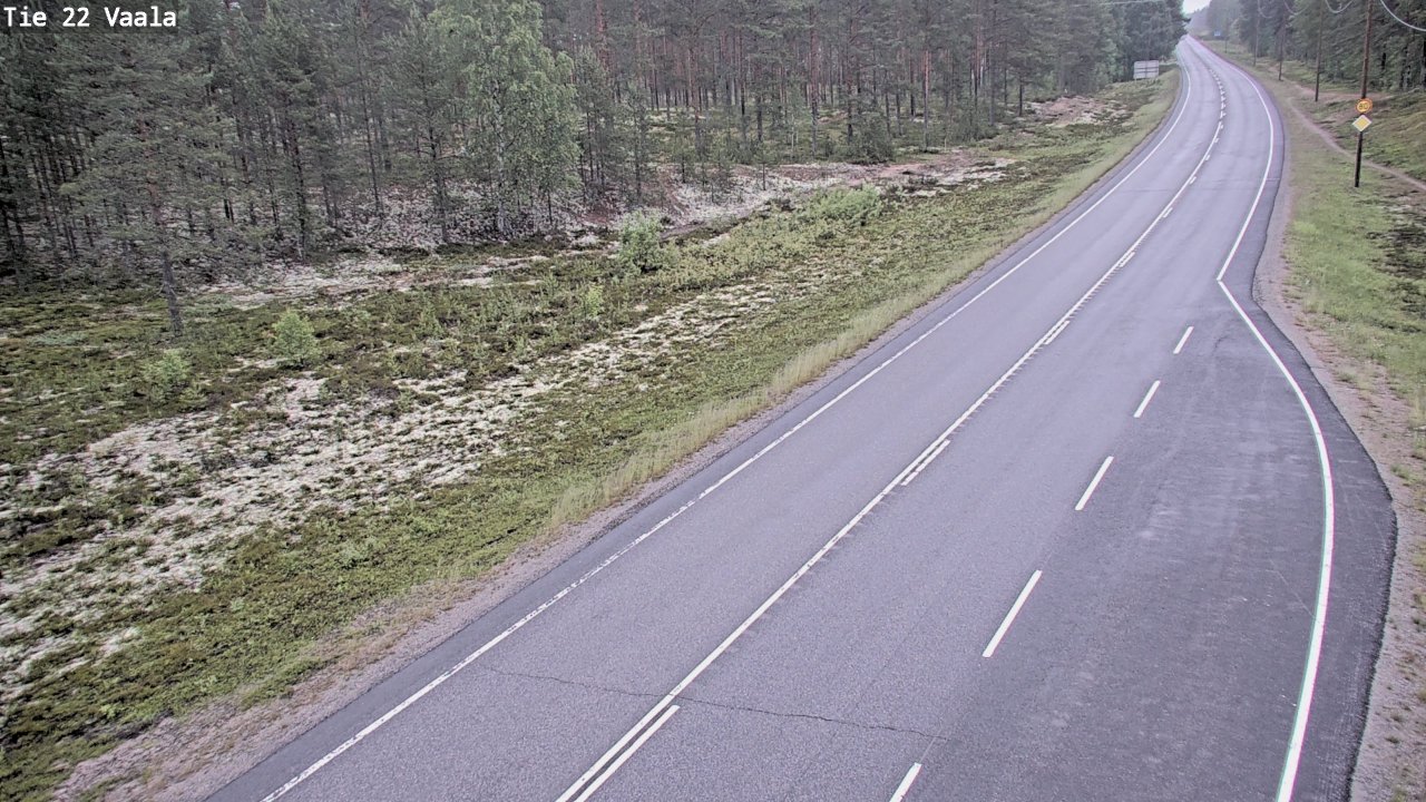 Kelikamerat Kuva Tie 22 Vaala, Vaala, Pohjois-Pohjanmaa