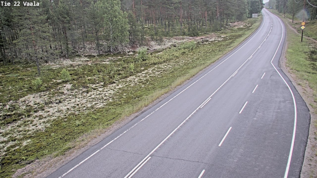 Kelikamerat Kuva Tie 22 Vaala, Vaala, Pohjois-Pohjanmaa