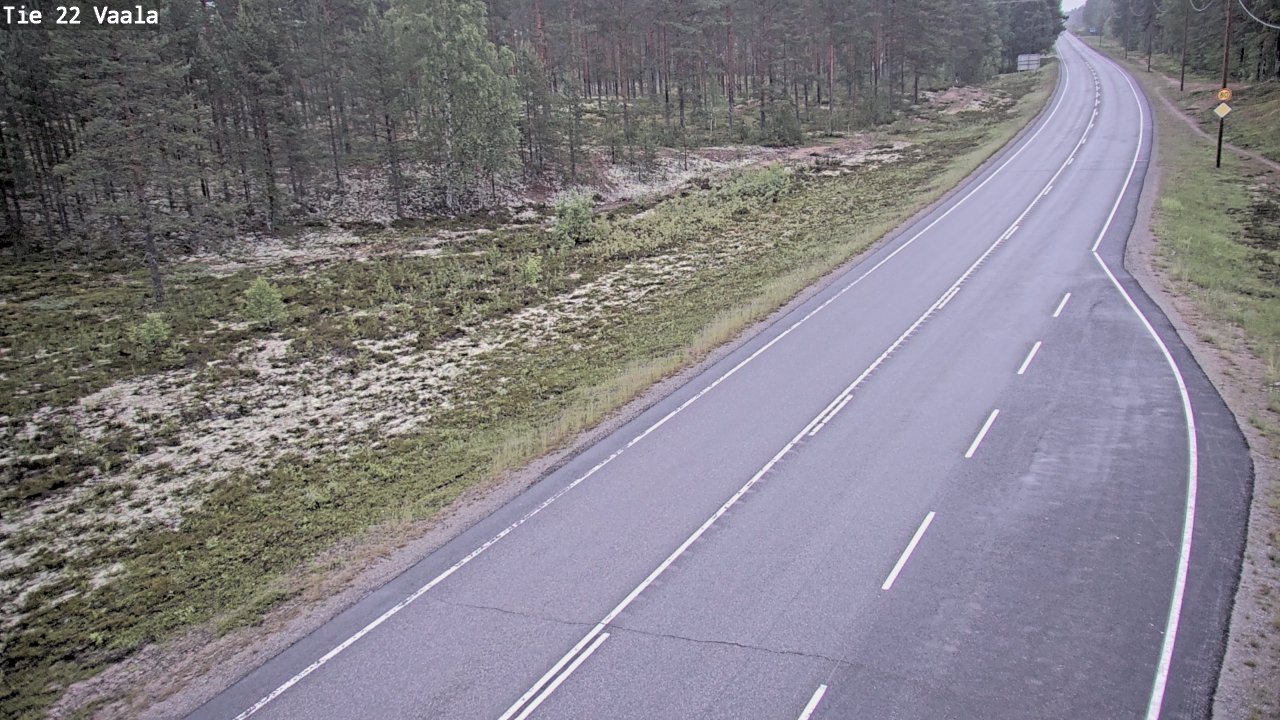 Kelikamerat Kuva Tie 22 Vaala, Vaala, Pohjois-Pohjanmaa