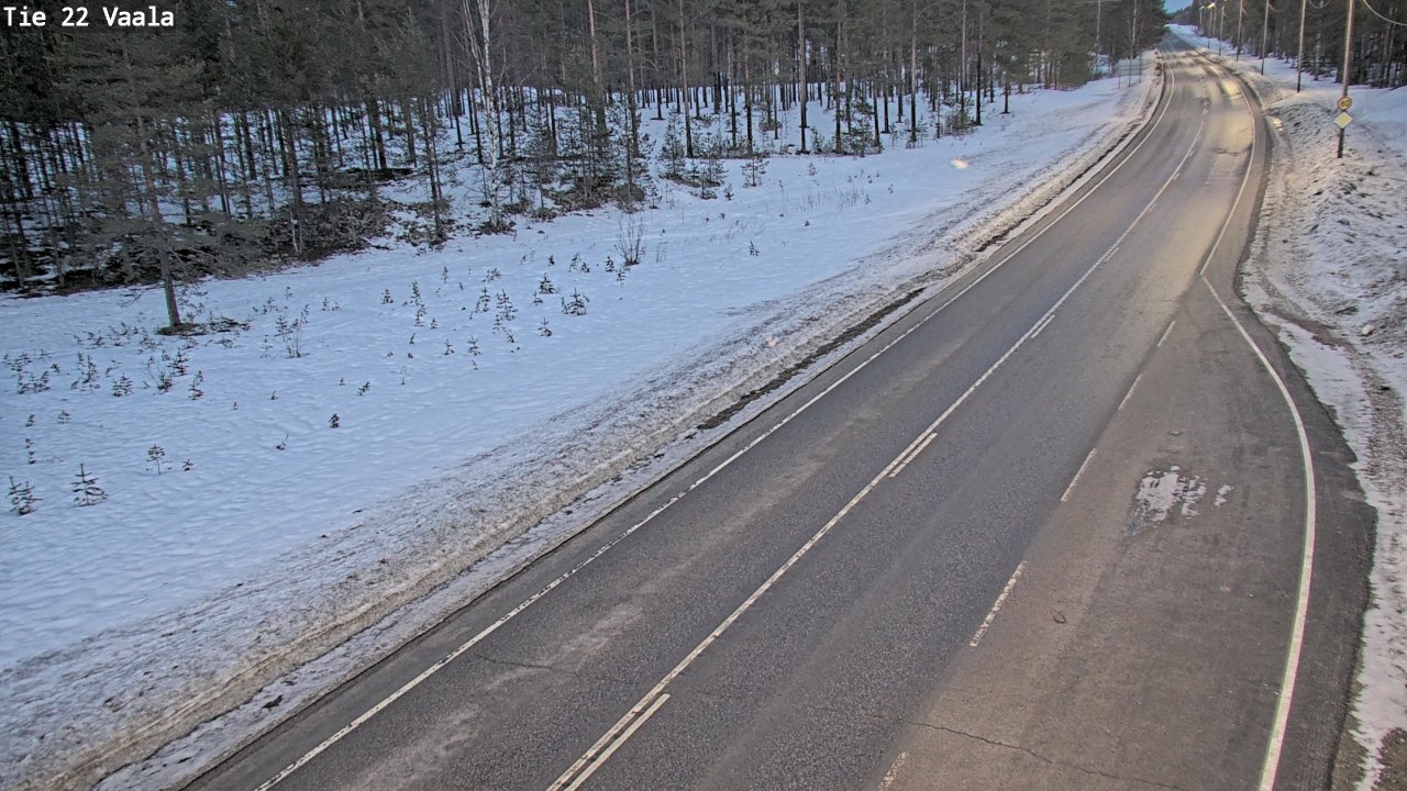 Kelikamerat Kuva Tie 22 Vaala, Vaala, Pohjois-Pohjanmaa