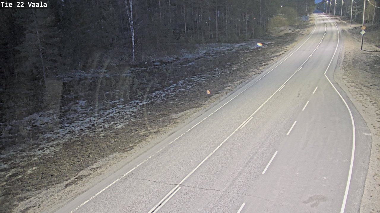 Kelikamerat Kuva Tie 22 Vaala, Vaala, Pohjois-Pohjanmaa