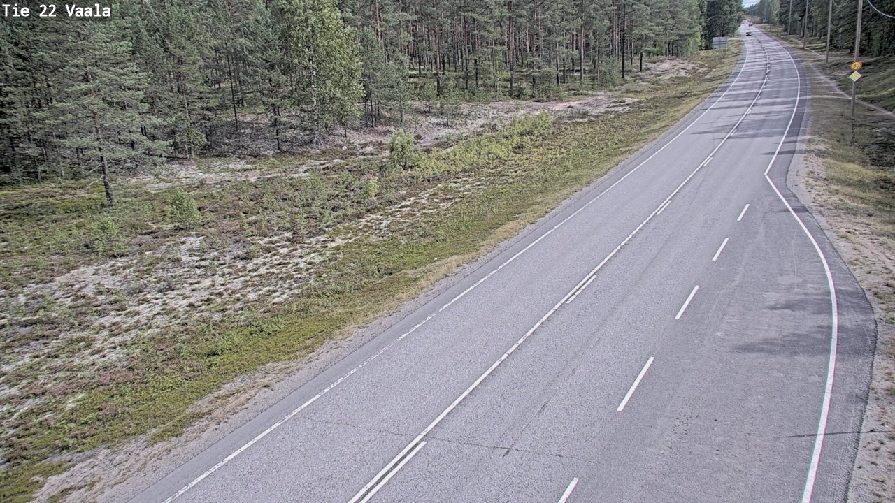 Kelikamerat Kuva Tie 22 Vaala, Vaala, Pohjois-Pohjanmaa