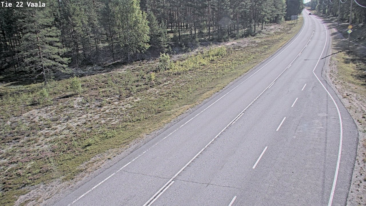 Kelikamerat Kuva Tie 22 Vaala, Vaala, Pohjois-Pohjanmaa