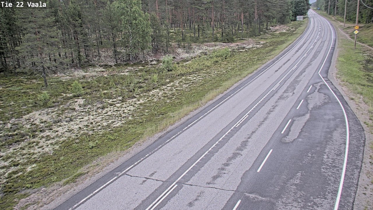 Kelikamerat Kuva Tie 22 Vaala, Vaala, Pohjois-Pohjanmaa