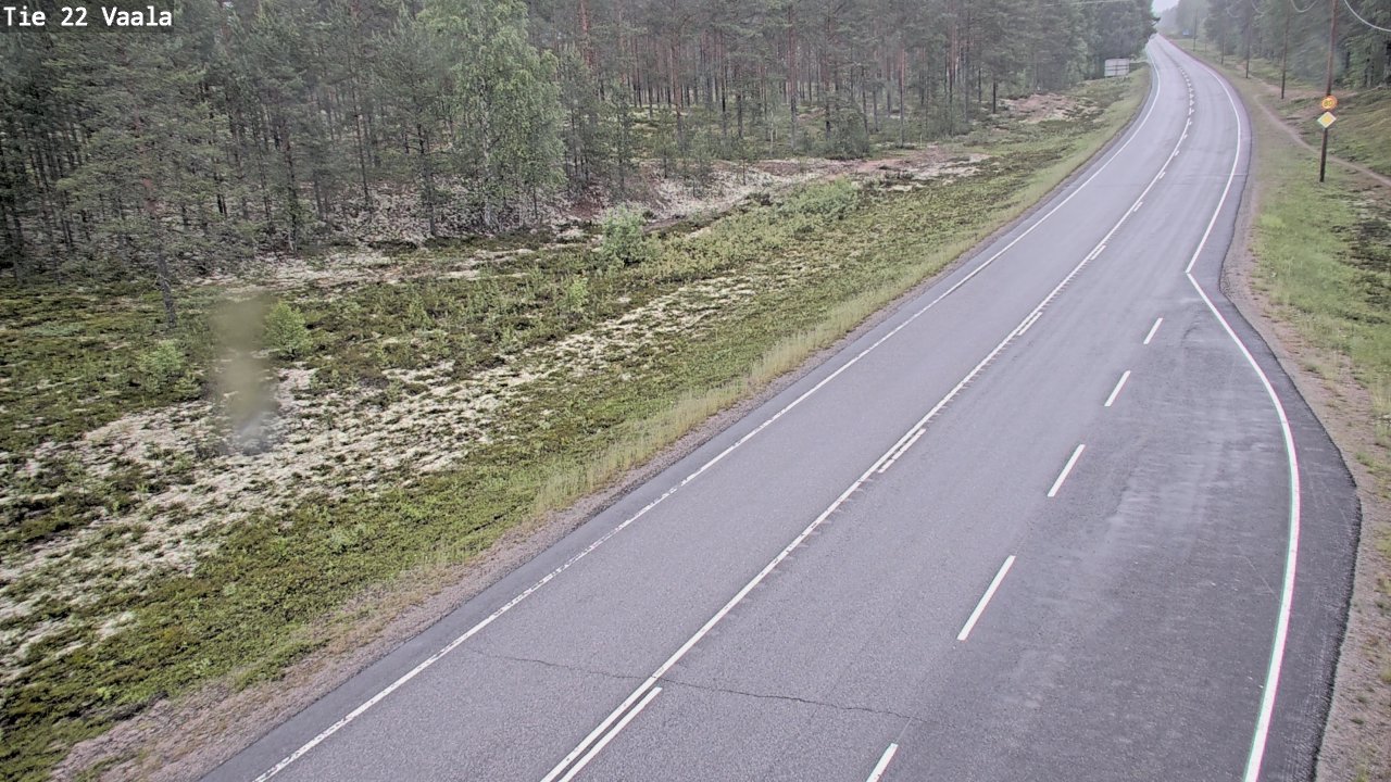 Kelikamerat Kuva Tie 22 Vaala, Vaala, Pohjois-Pohjanmaa