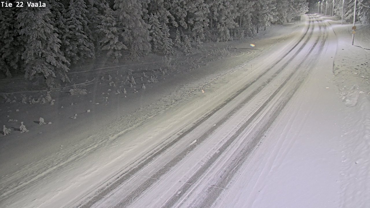 Kelikamerat Kuva Tie 22 Vaala, Vaala, Pohjois-Pohjanmaa