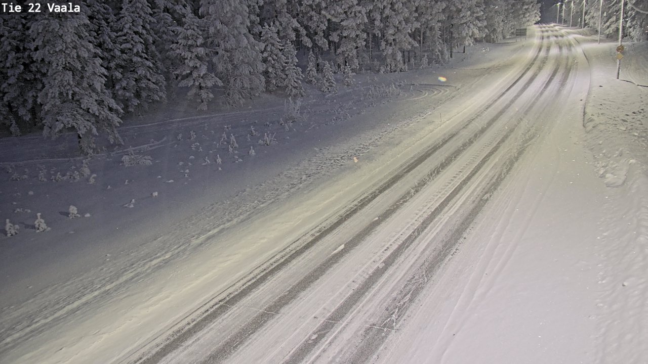 Kelikamerat Kuva Tie 22 Vaala, Vaala, Pohjois-Pohjanmaa