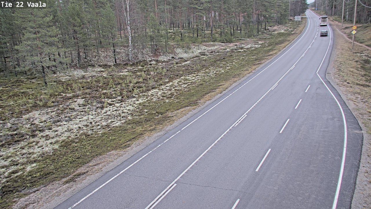 Kelikamerat Kuva Tie 22 Vaala, Vaala, Pohjois-Pohjanmaa