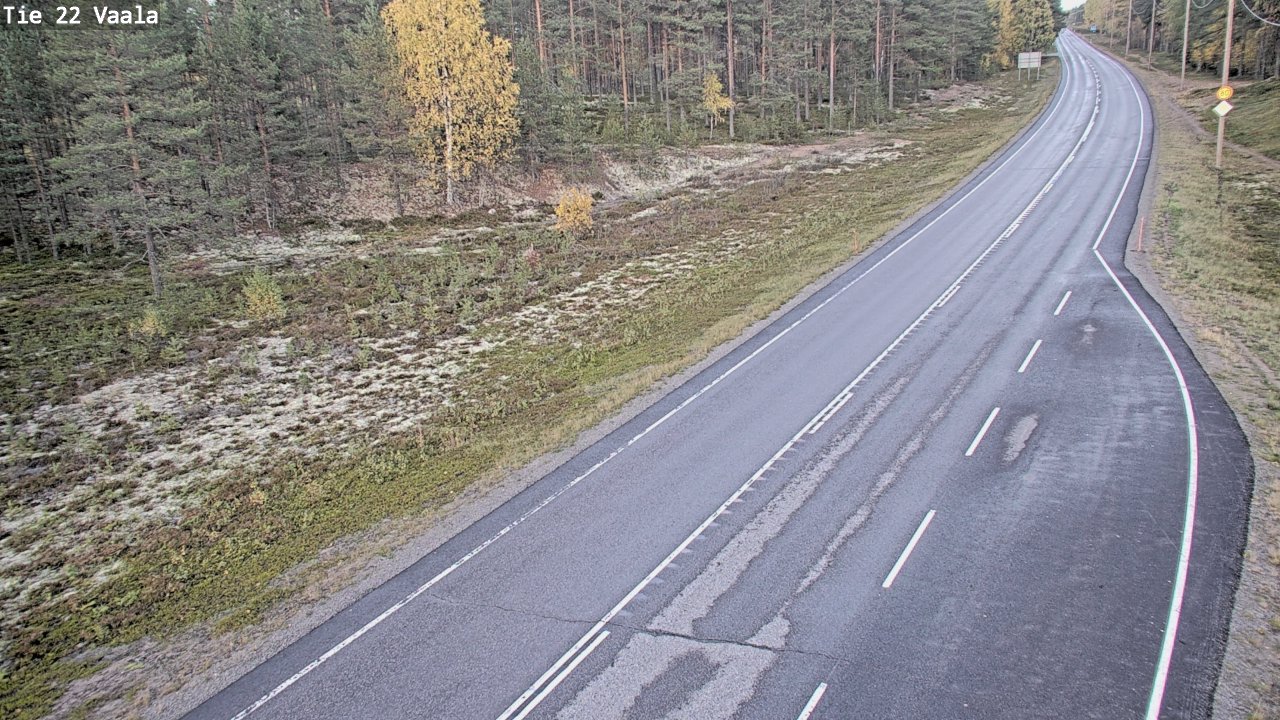 Kelikamerat Kuva Tie 22 Vaala, Vaala, Pohjois-Pohjanmaa
