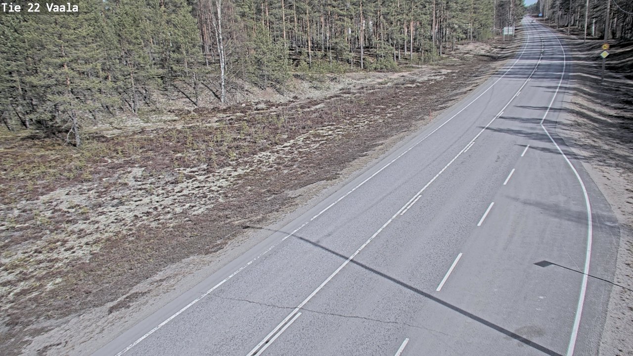 Kelikamerat Kuva Tie 22 Vaala, Vaala, Pohjois-Pohjanmaa