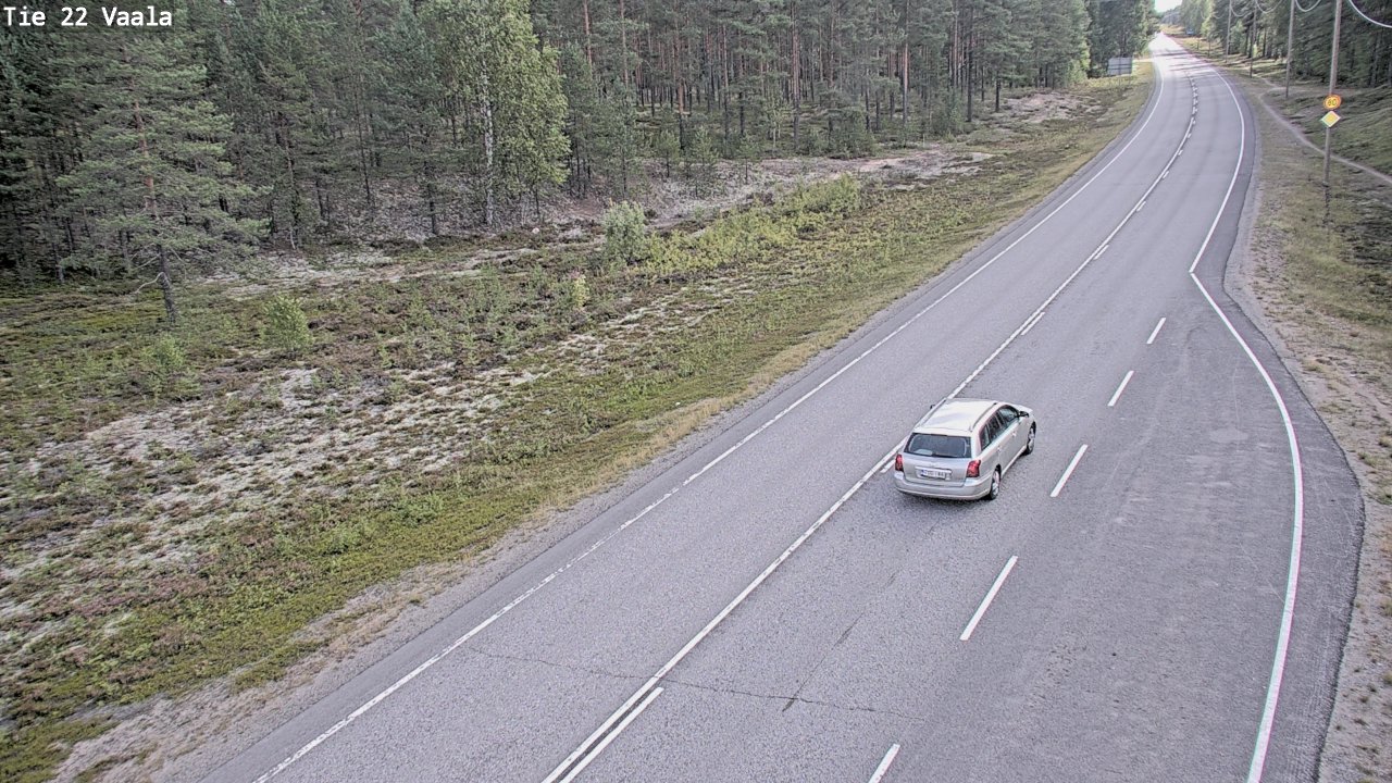 Kelikamerat Kuva Tie 22 Vaala, Vaala, Pohjois-Pohjanmaa