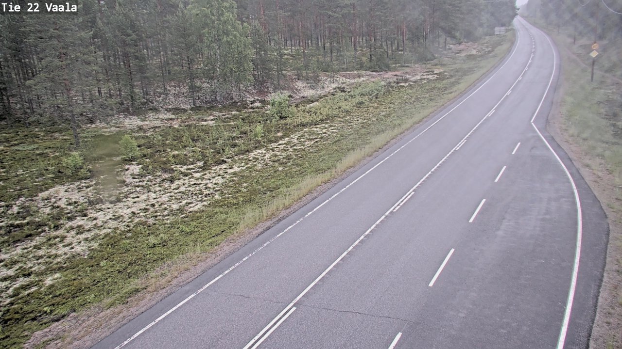 Kelikamerat Kuva Tie 22 Vaala, Vaala, Pohjois-Pohjanmaa