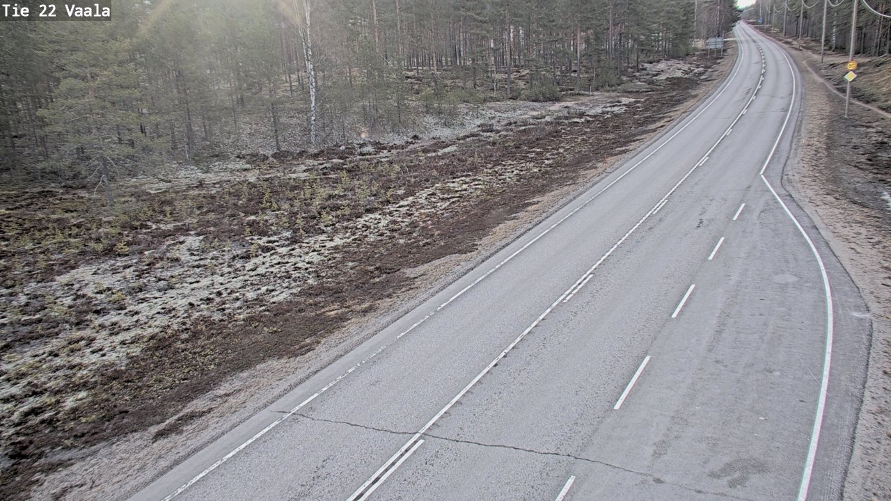 Kelikamerat Kuva Tie 22 Vaala, Vaala, Pohjois-Pohjanmaa