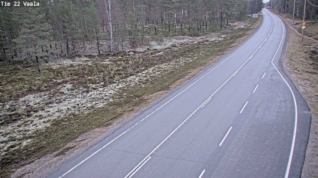 Kelikamerat Kuva Tie 22 Vaala, Vaala, Pohjois-Pohjanmaa