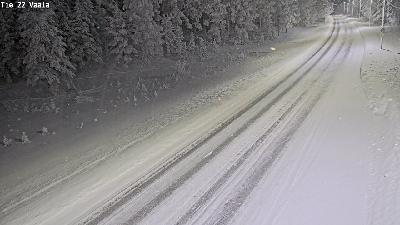 Kelikamerat Kuva Tie 22 Vaala, Vaala, Pohjois-Pohjanmaa