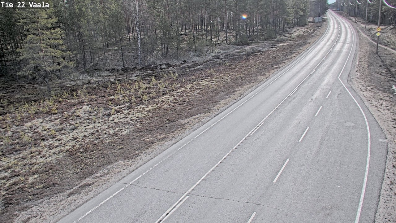 Kelikamerat Kuva Tie 22 Vaala, Vaala, Pohjois-Pohjanmaa