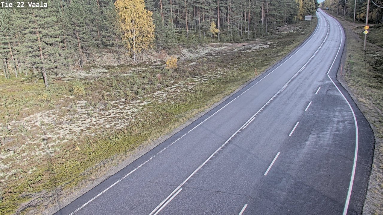 Kelikamerat Kuva Tie 22 Vaala, Vaala, Pohjois-Pohjanmaa