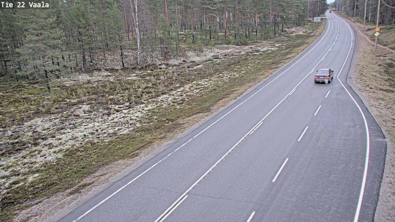 Kelikamerat Kuva Tie 22 Vaala, Vaala, Pohjois-Pohjanmaa