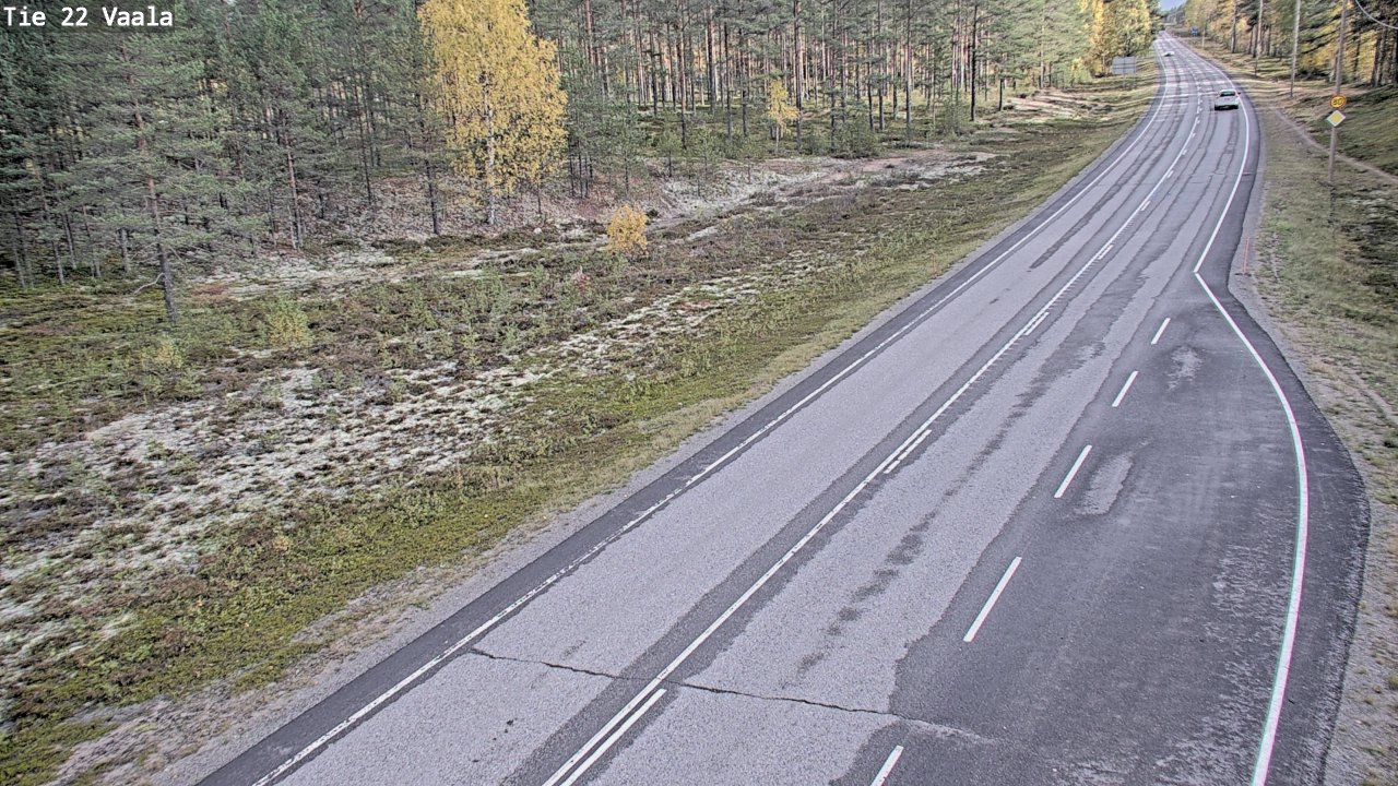 Kelikamerat Kuva Tie 22 Vaala, Vaala, Pohjois-Pohjanmaa