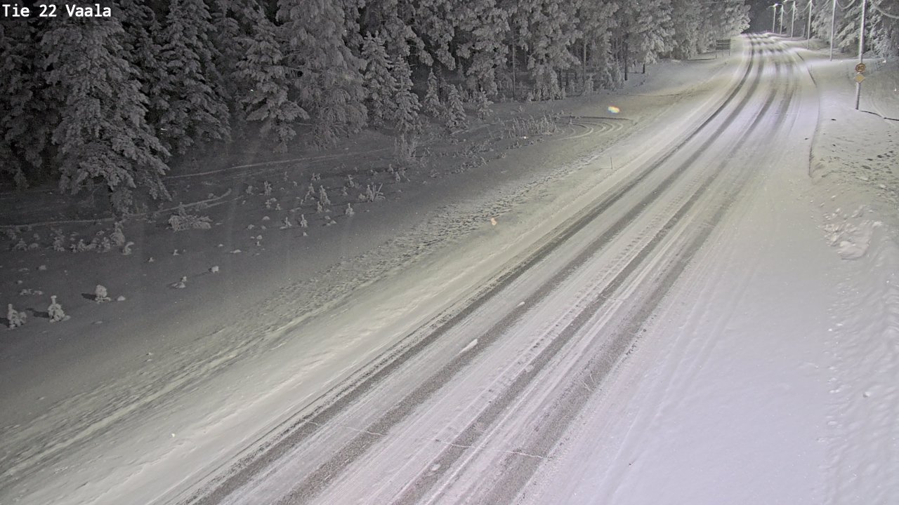 Kelikamerat Kuva Tie 22 Vaala, Vaala, Pohjois-Pohjanmaa