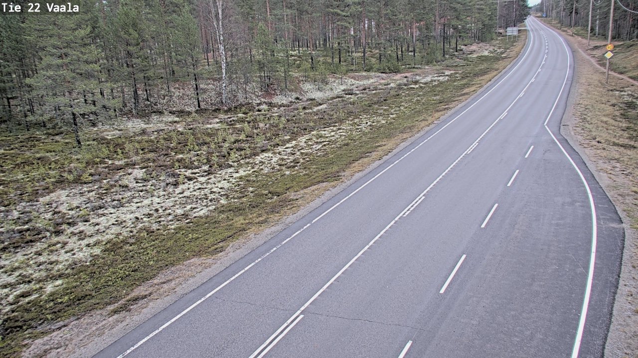 Kelikamerat Kuva Tie 22 Vaala, Vaala, Pohjois-Pohjanmaa
