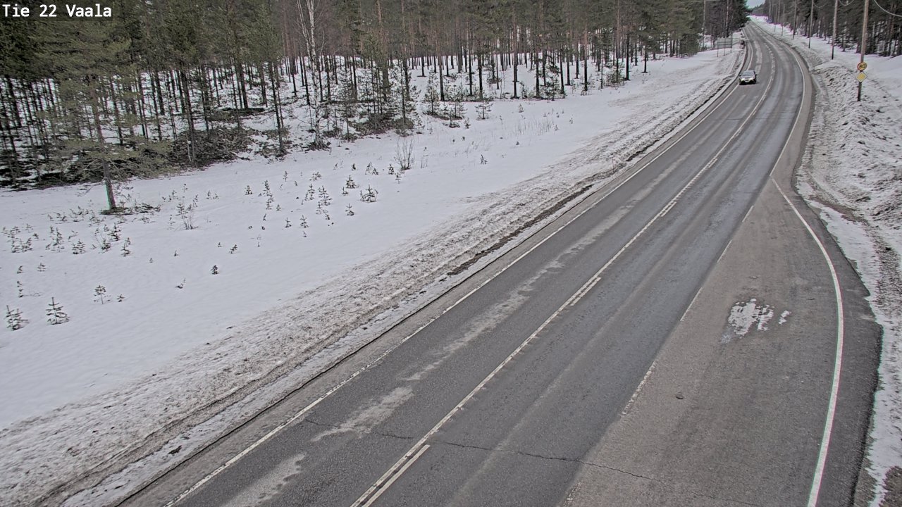 Kelikamerat Kuva Tie 22 Vaala, Vaala, Pohjois-Pohjanmaa