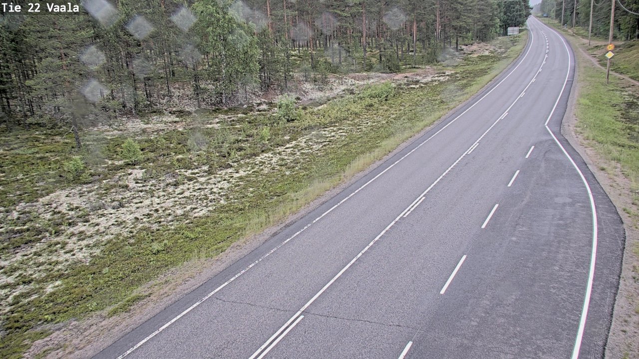 Kelikamerat Kuva Tie 22 Vaala, Vaala, Pohjois-Pohjanmaa