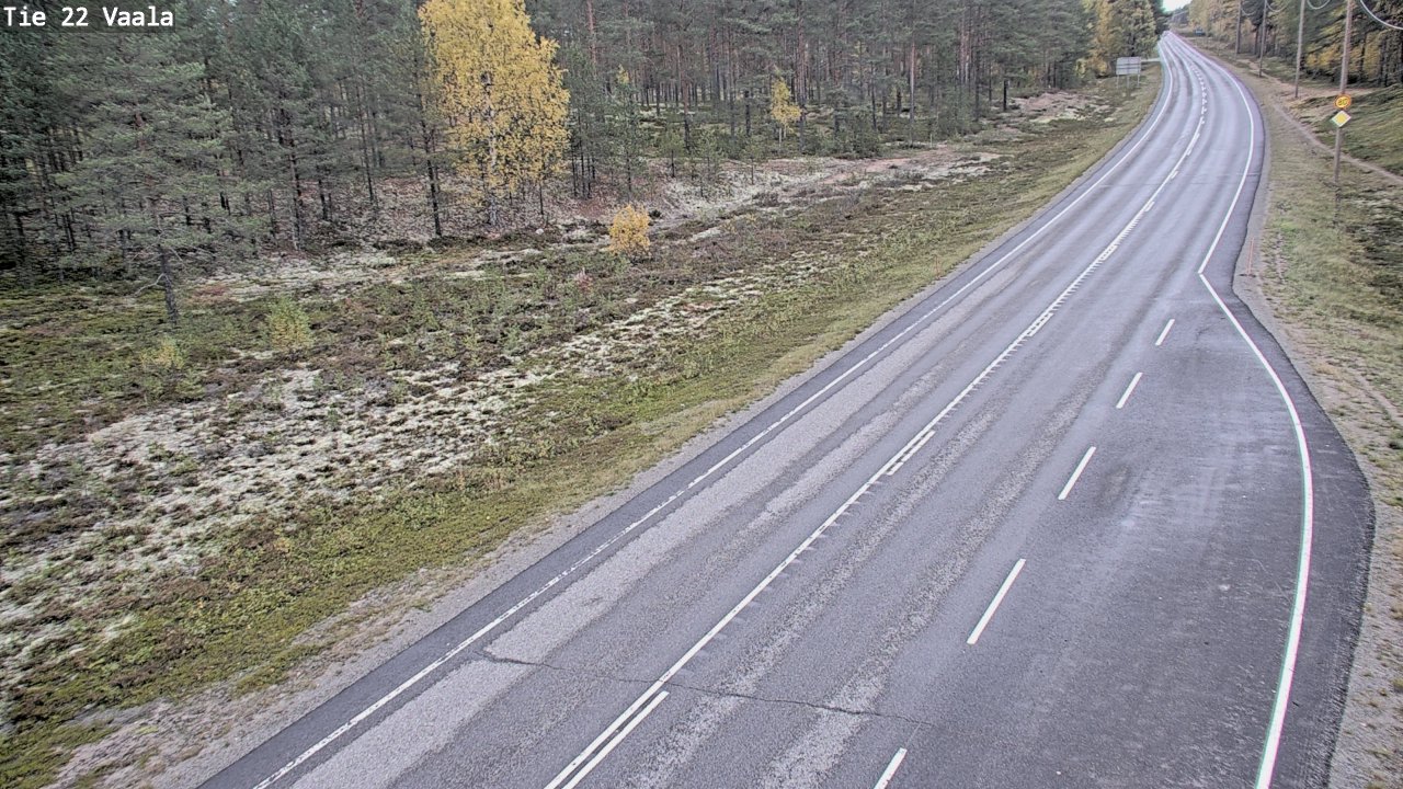 Kelikamerat Kuva Tie 22 Vaala, Vaala, Pohjois-Pohjanmaa