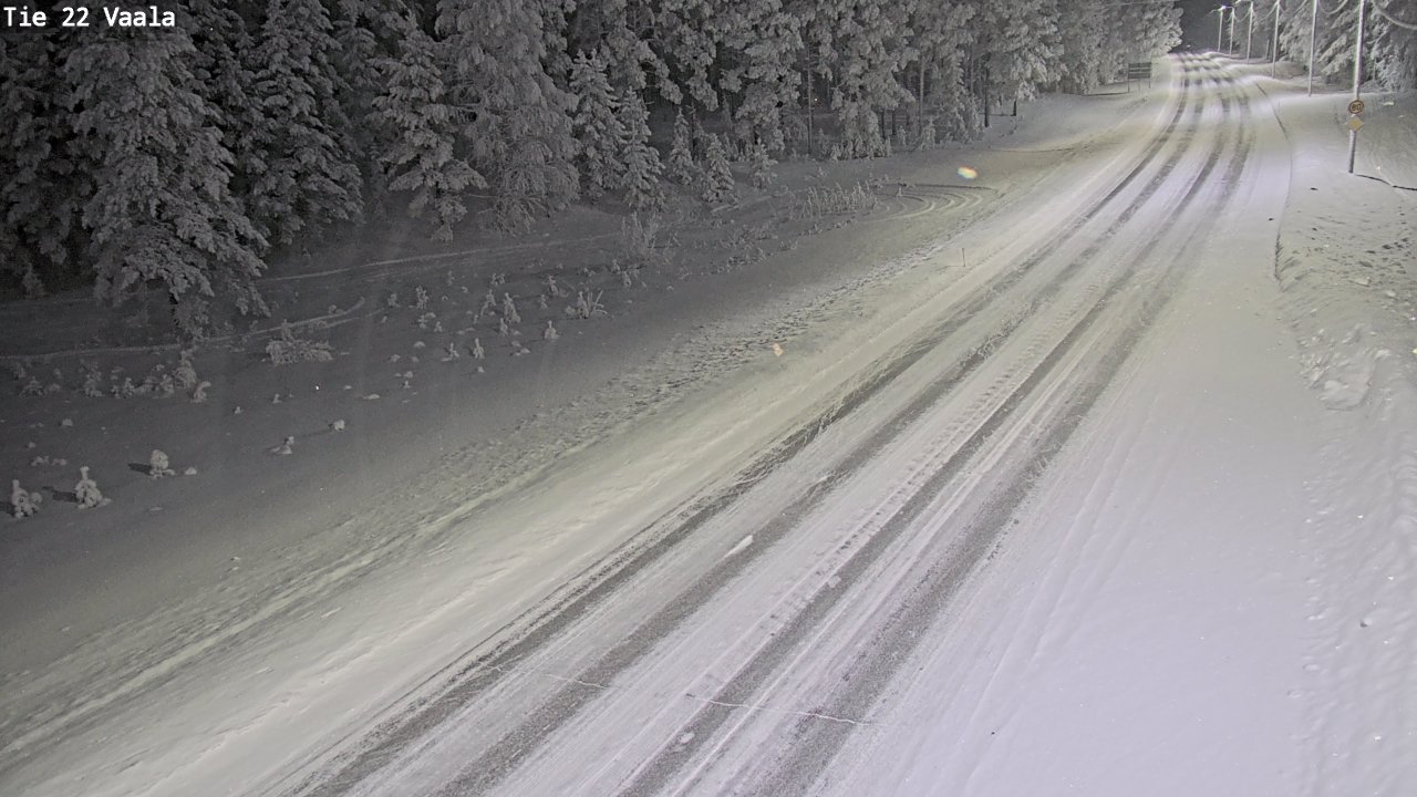 Kelikamerat Kuva Tie 22 Vaala, Vaala, Pohjois-Pohjanmaa