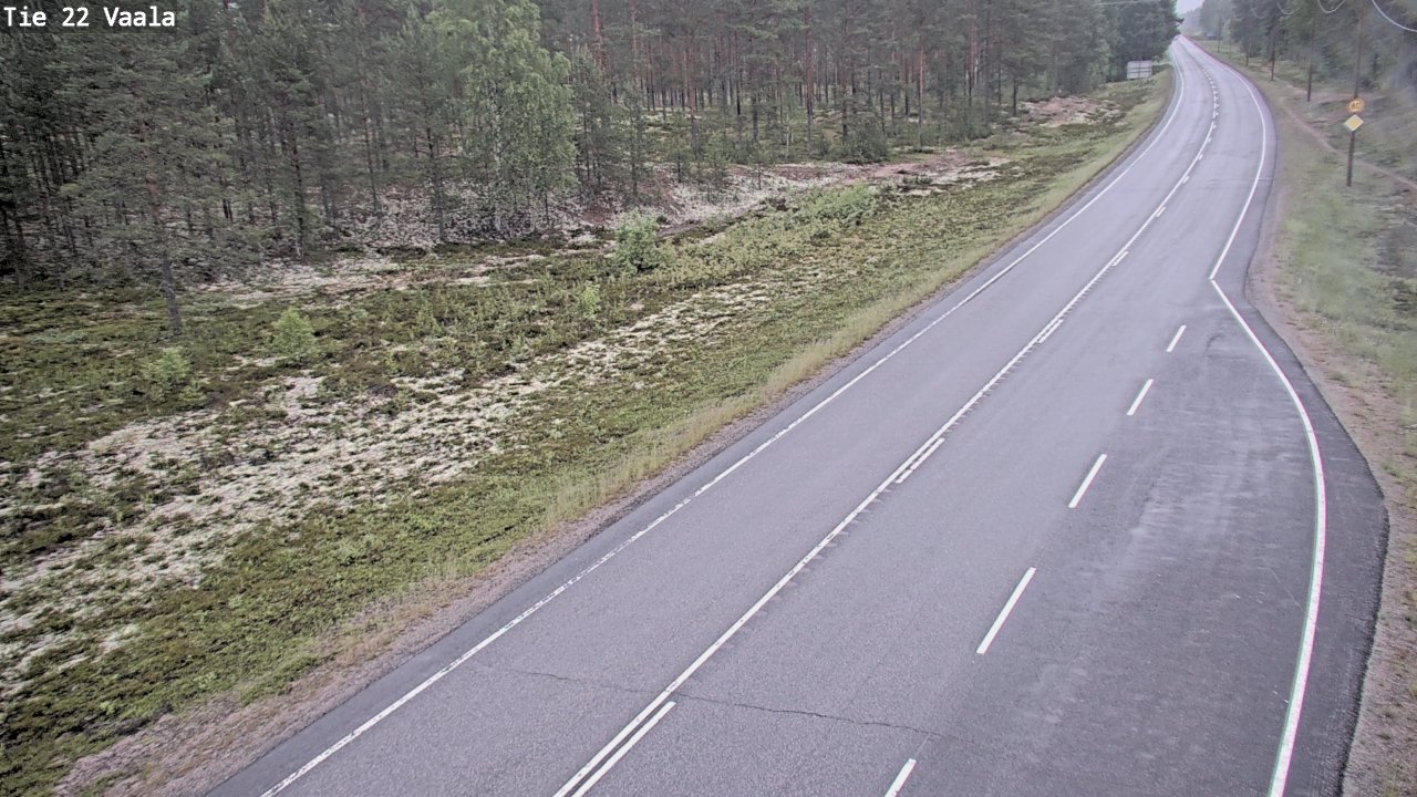 Kelikamerat Kuva Tie 22 Vaala, Vaala, Pohjois-Pohjanmaa
