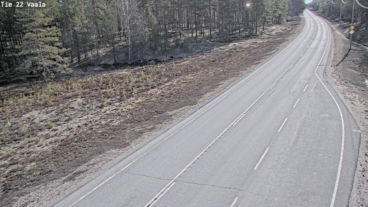 Kelikamerat Kuva Tie 22 Vaala, Vaala, Pohjois-Pohjanmaa