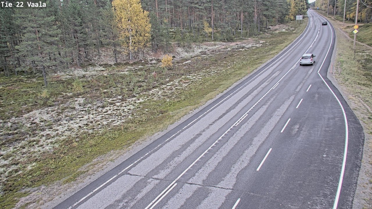 Kelikamerat Kuva Tie 22 Vaala, Vaala, Pohjois-Pohjanmaa