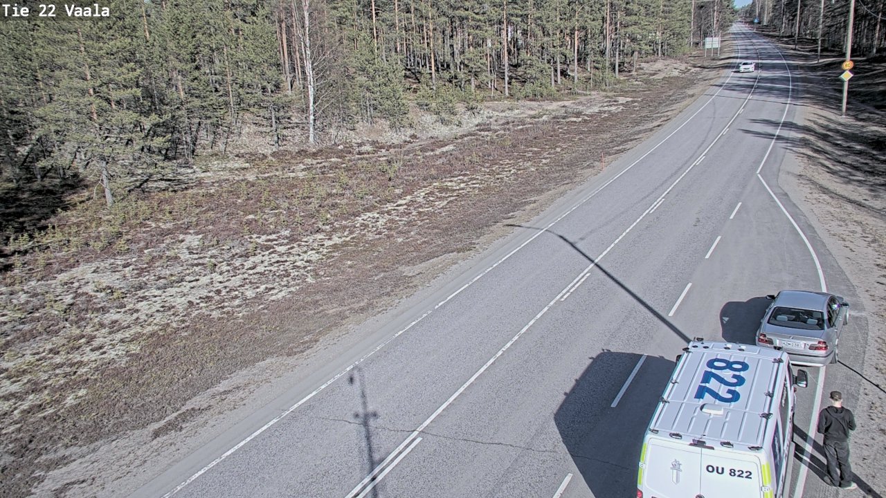 Kelikamerat Kuva Tie 22 Vaala, Vaala, Pohjois-Pohjanmaa