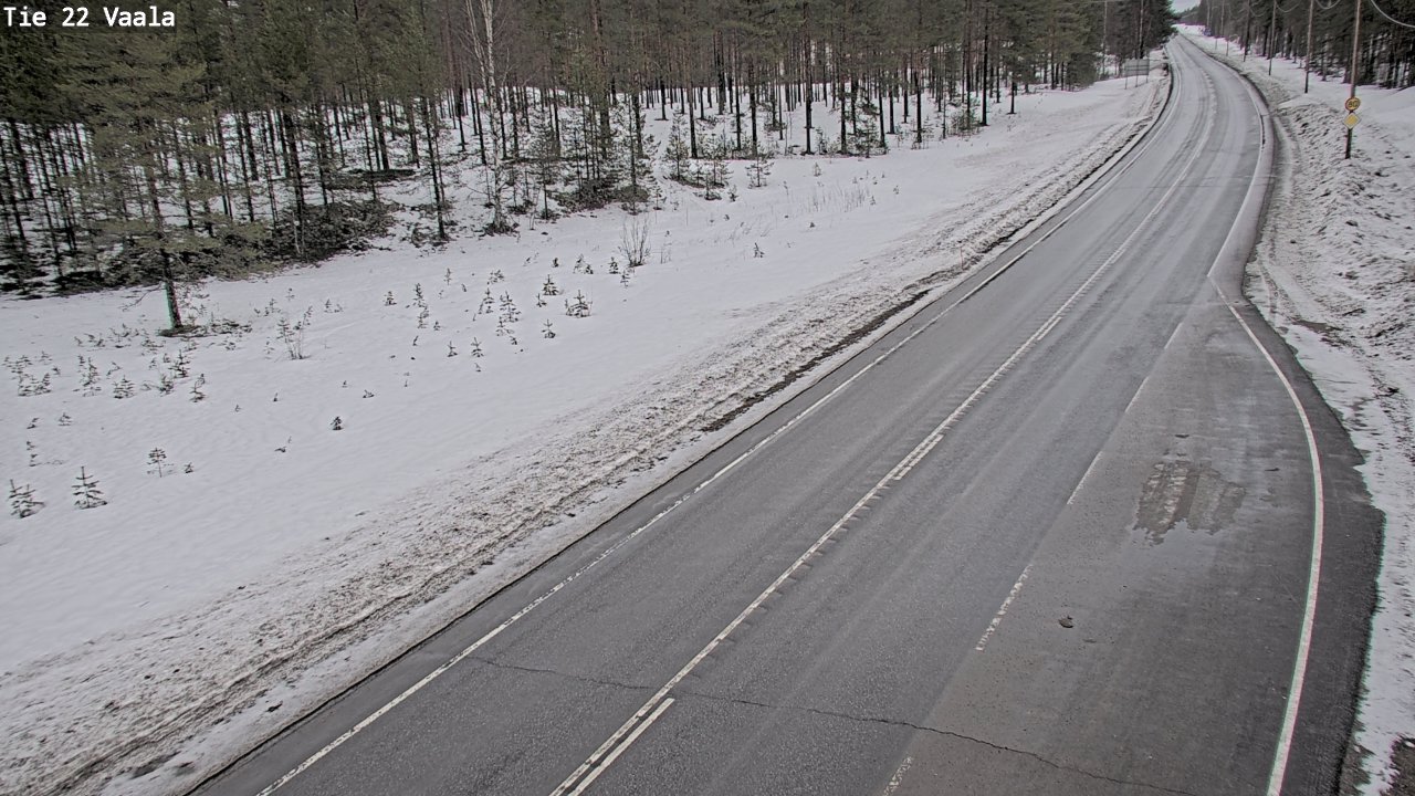Kelikamerat Kuva Tie 22 Vaala, Vaala, Pohjois-Pohjanmaa