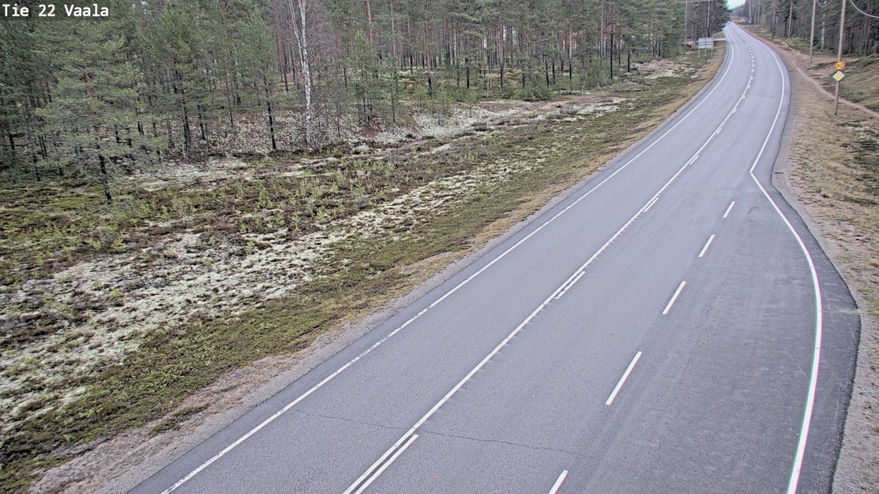Kelikamerat Kuva Tie 22 Vaala, Vaala, Pohjois-Pohjanmaa