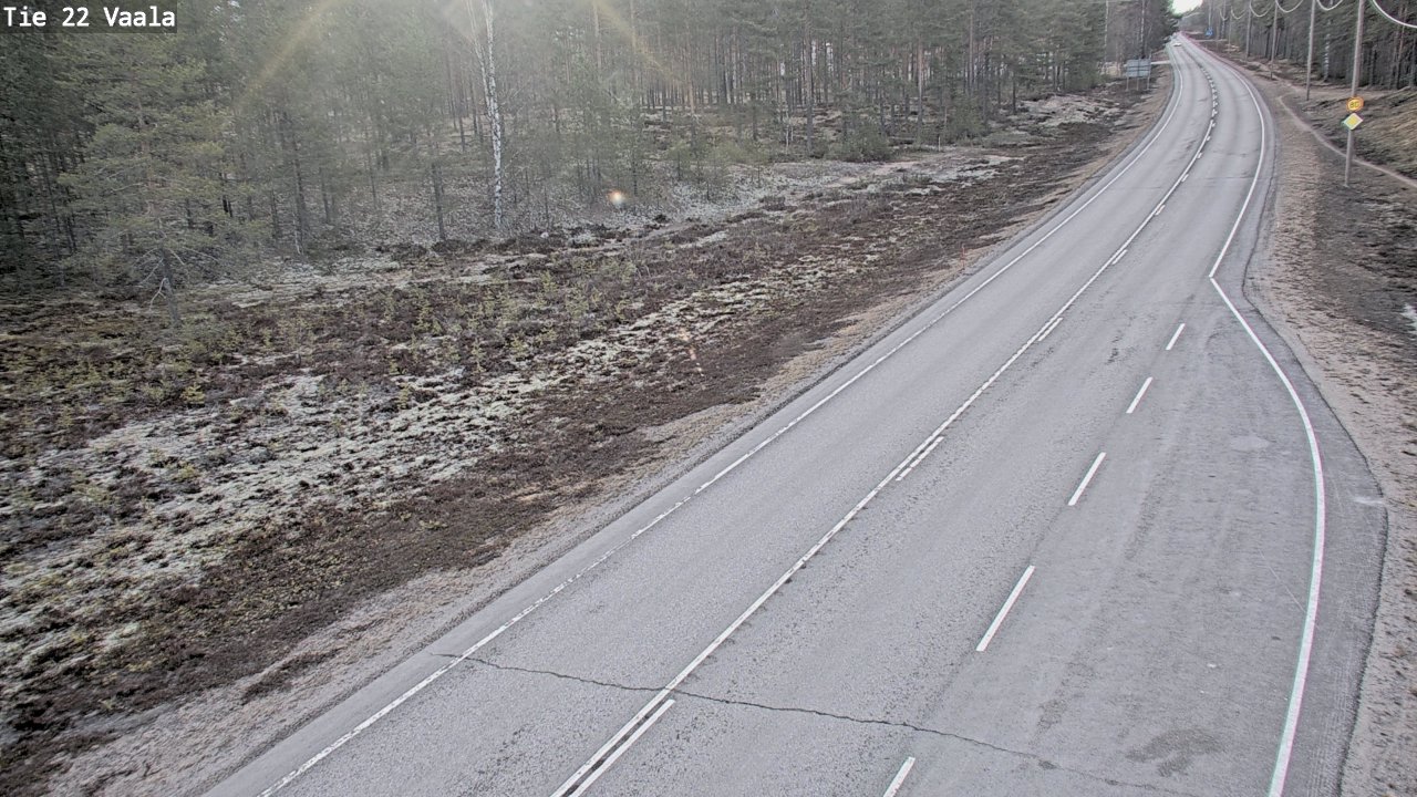 Kelikamerat Kuva Tie 22 Vaala, Vaala, Pohjois-Pohjanmaa
