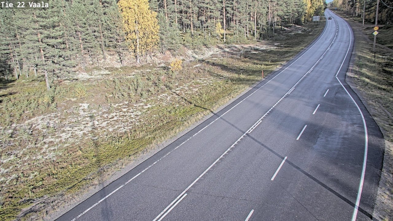 Kelikamerat Kuva Tie 22 Vaala, Vaala, Pohjois-Pohjanmaa