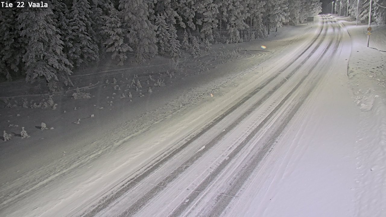 Kelikamerat Kuva Tie 22 Vaala, Vaala, Pohjois-Pohjanmaa