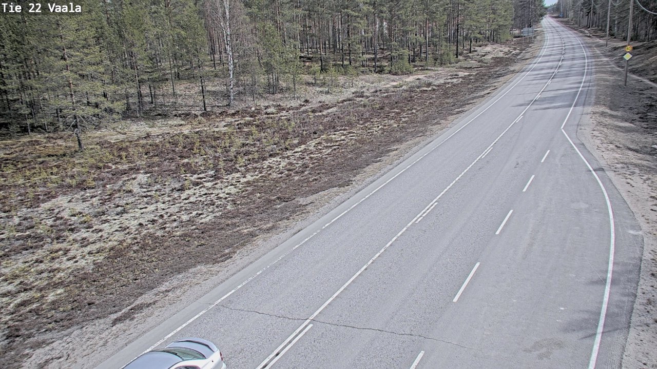 Kelikamerat Kuva Tie 22 Vaala, Vaala, Pohjois-Pohjanmaa