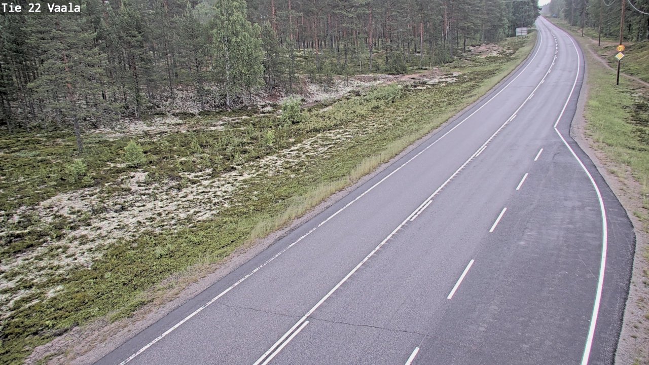 Kelikamerat Kuva Tie 22 Vaala, Vaala, Pohjois-Pohjanmaa
