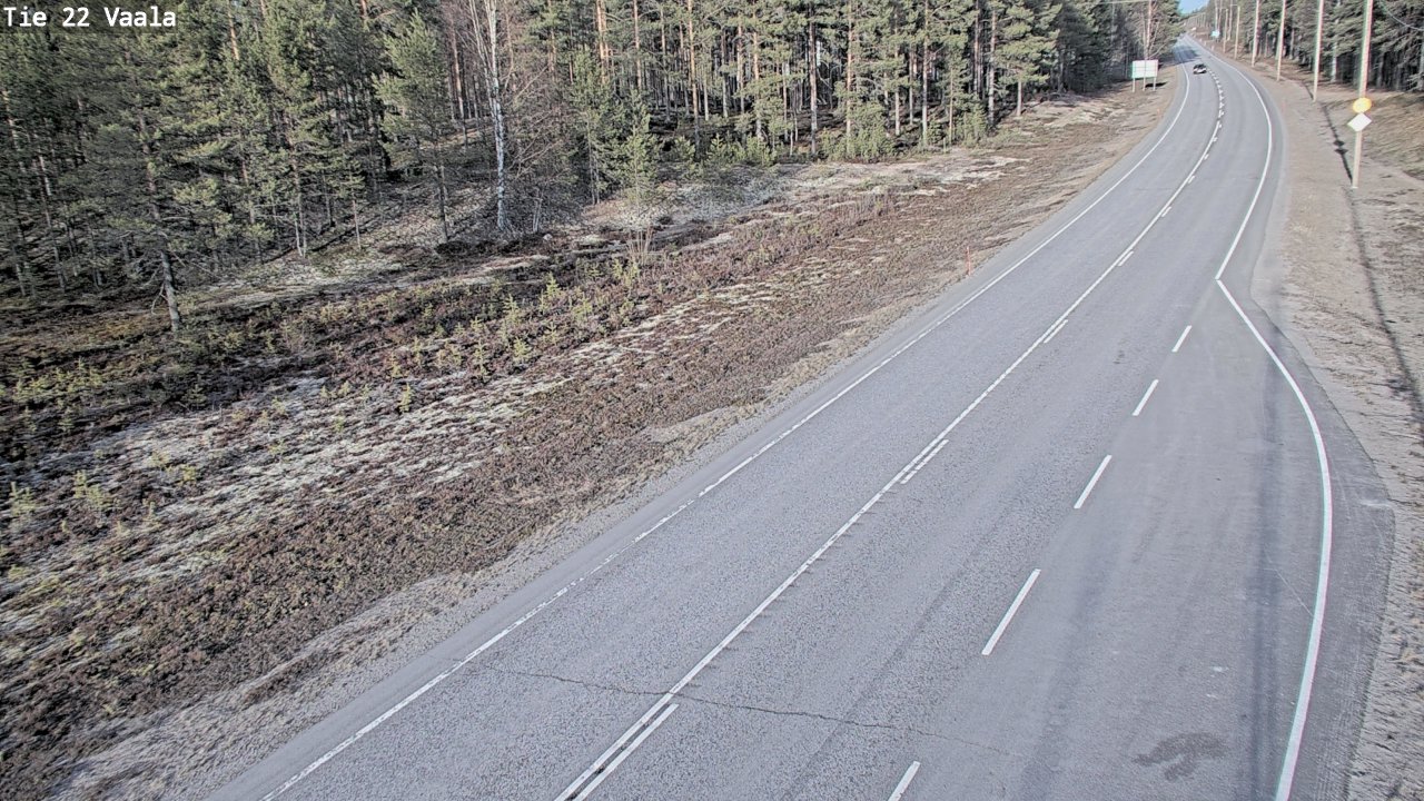 Kelikamerat Kuva Tie 22 Vaala, Vaala, Pohjois-Pohjanmaa