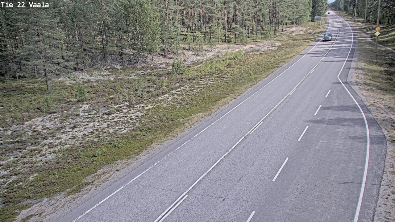 Kelikamerat Kuva Tie 22 Vaala, Vaala, Pohjois-Pohjanmaa