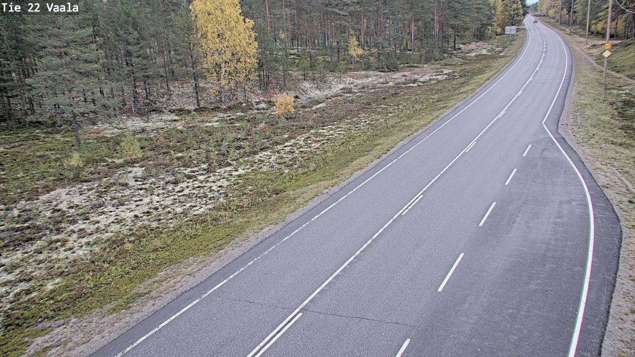 Kelikamerat Kuva Tie 22 Vaala, Vaala, Pohjois-Pohjanmaa