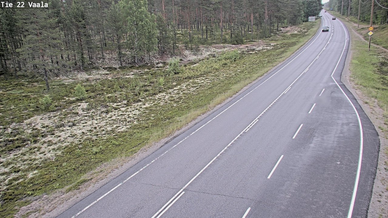 Kelikamerat Kuva Tie 22 Vaala, Vaala, Pohjois-Pohjanmaa