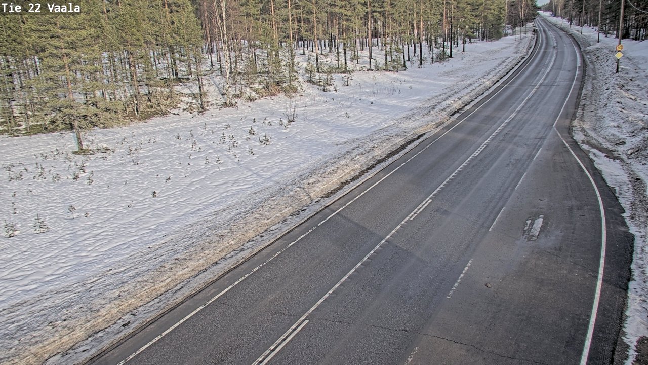 Kelikamerat Kuva Tie 22 Vaala, Vaala, Pohjois-Pohjanmaa