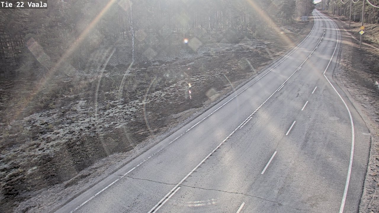 Kelikamerat Kuva Tie 22 Vaala, Vaala, Pohjois-Pohjanmaa