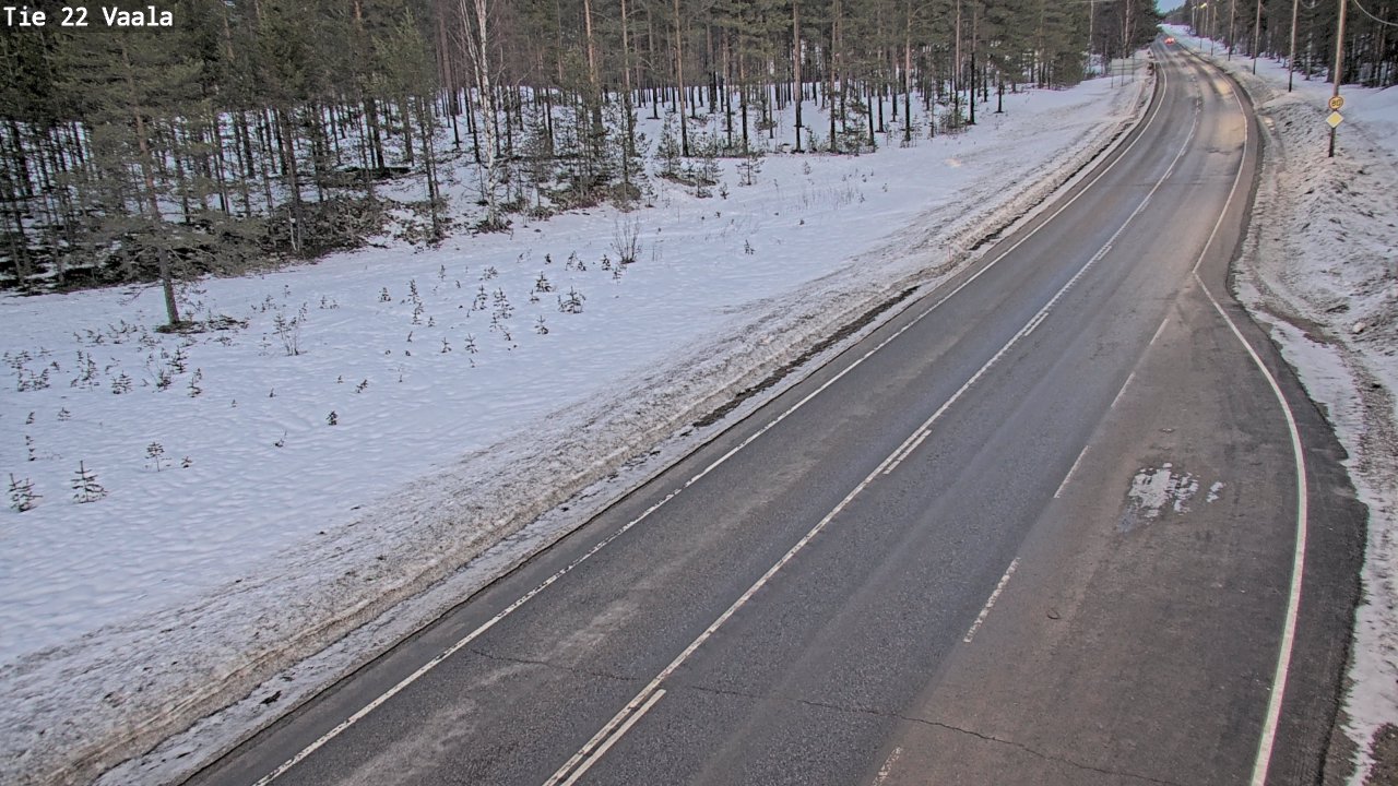 Kelikamerat Kuva Tie 22 Vaala, Vaala, Pohjois-Pohjanmaa